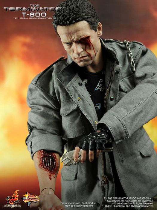 Фигурка 1/6 hot toys mms 136 THE TERMINATOR – T-800: 20 000 грн