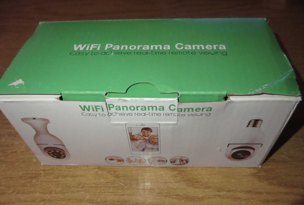 Камера CAMERA SMART IP Лампочка Y388 2MP Круглая FM227