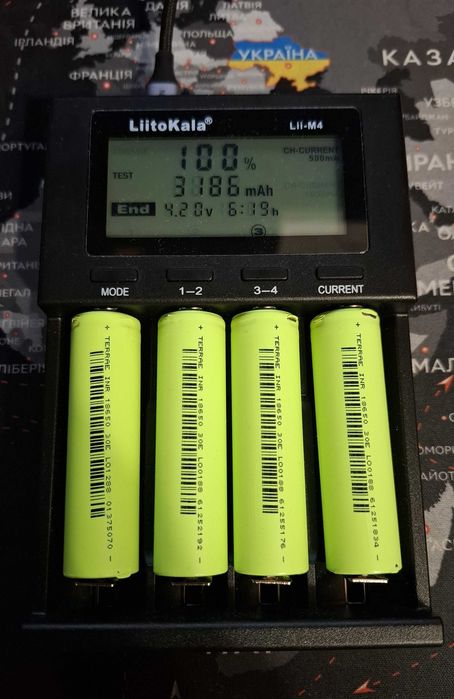 Акумулятори 18650 Li-ion TerraE INR 30E (3200 mAh)