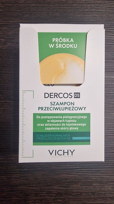 Vichy Dercos DS szampon przeciwłupieżowy włosy normalne i przetłuszczajace