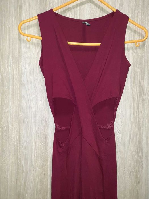 Vestido passagem ano com aberturas M