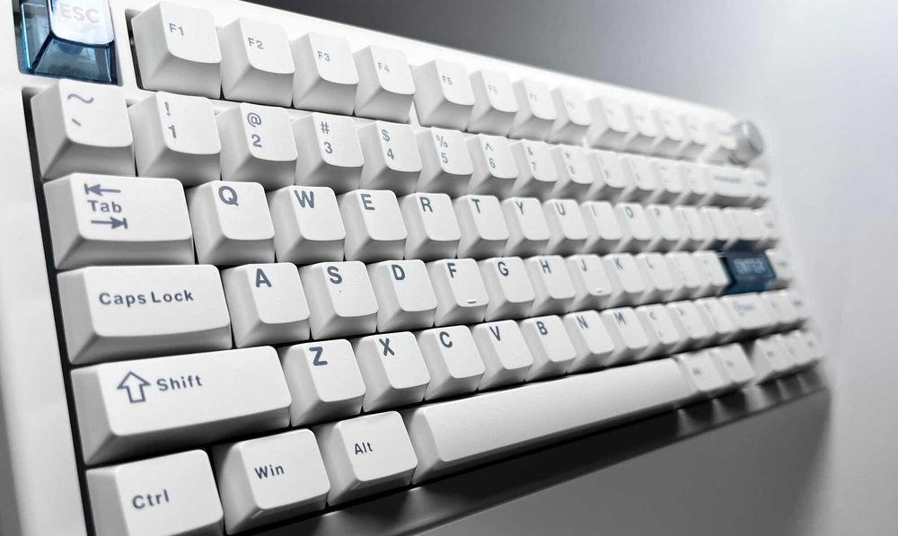 Cidoo QK75 white | Игровая беспроводная механическая клавиатура