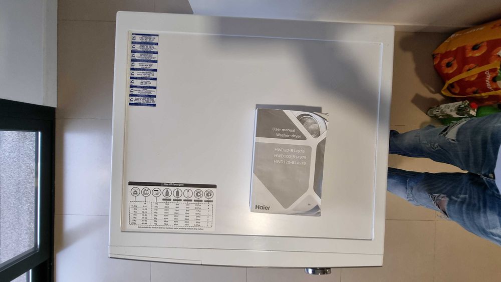 Máquina lavar/secar Haier
