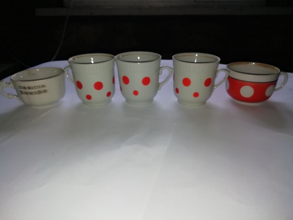 Чайные чашки. СССР.