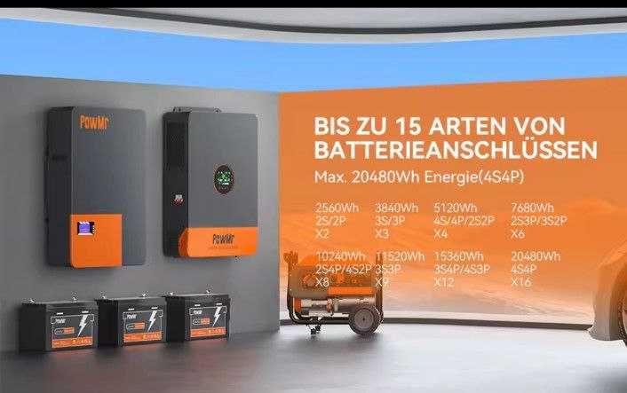 Аккумулятор PowMr  300Ah 12V  (LiFePo4)