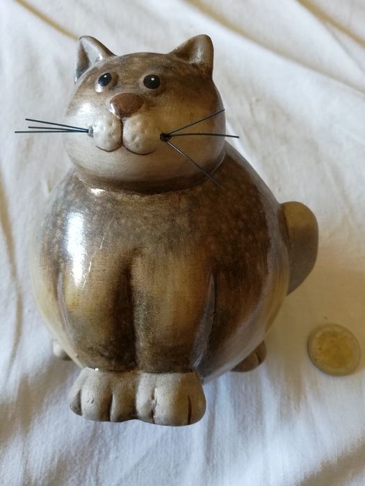 Gato Pintado à Mão