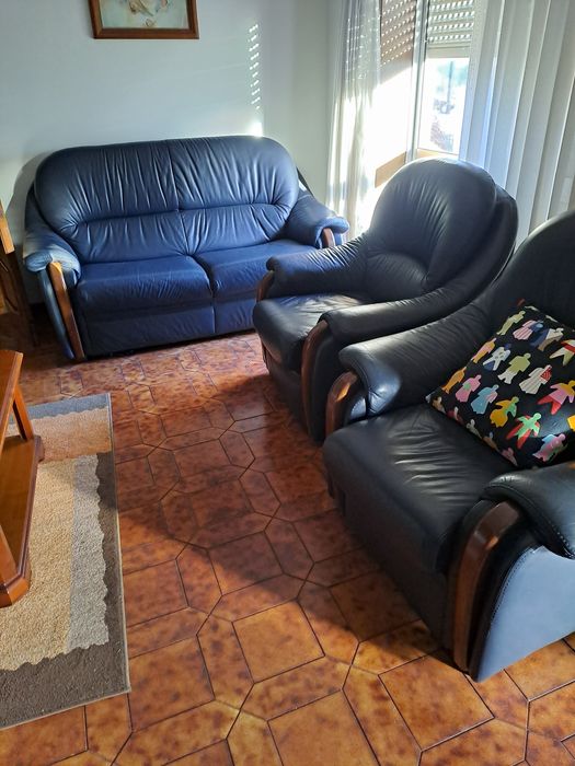Vendo Sofás em pele