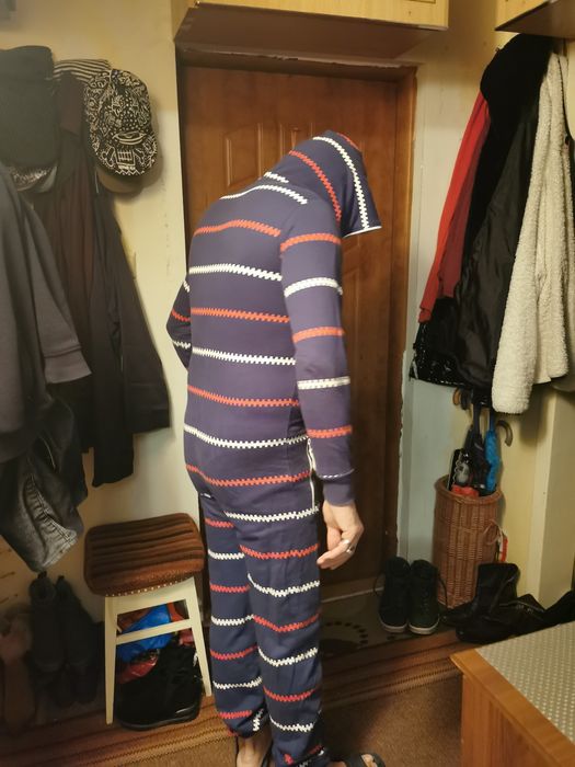 Kombinezon ciepły bawełna Rozmiar M L ok 180 cm