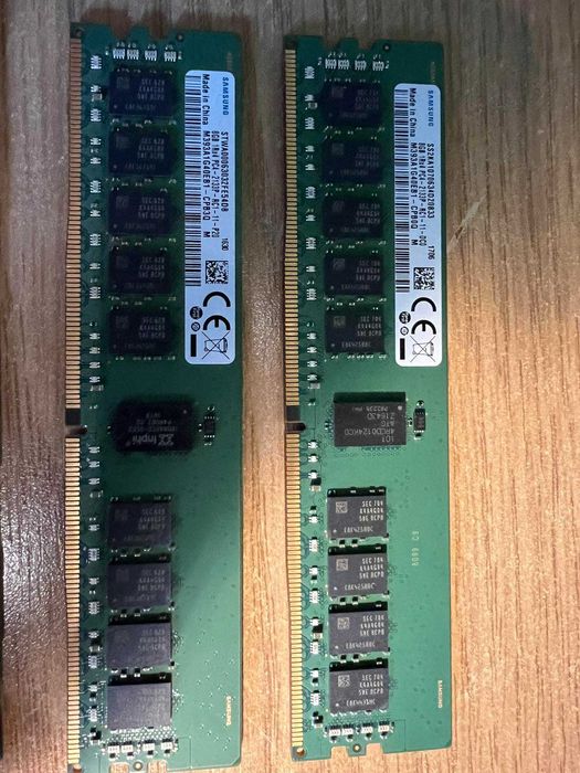 Zestaw pamięci ram DDR4 1x32Gb + 2x8GB do srwerów