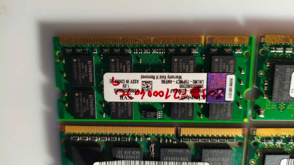 Memorias Ram SOdimm DDR3 ddr2 ddr