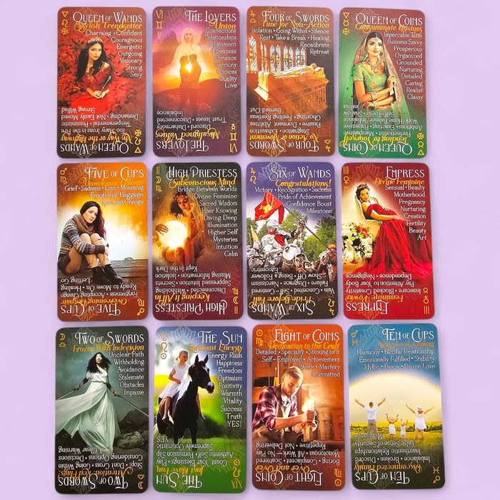 Baralho de Tarot c/ palavras-chave436768009723596801