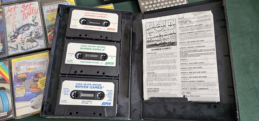 48 kaset ZX Spectrum - gry i oprogramowanie