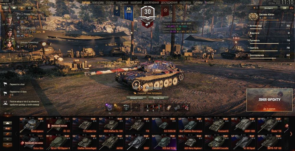 Аккаунт World of tanks (EU)