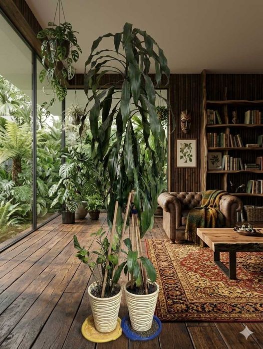Dracena + Zamiokulkas + 2 doniczki za darmo