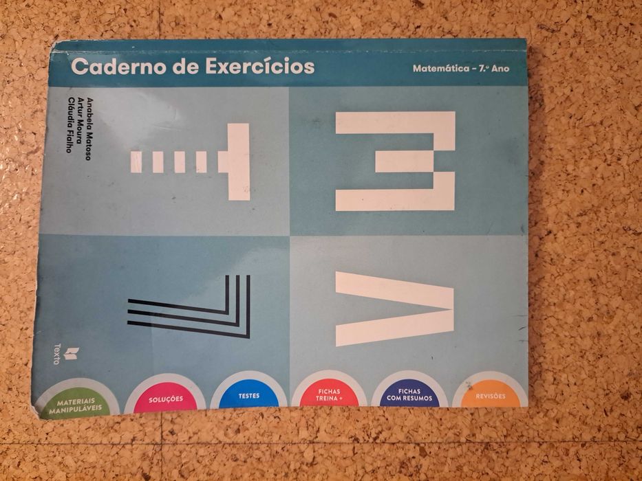 Caderno de exercícios / atividades / Livro de fichas 7°ano Matemática