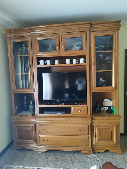 Móvel TV madeira 2partes