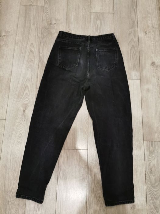 Spodnie damskie 38 M Shein boyfriend Jeansy czarne