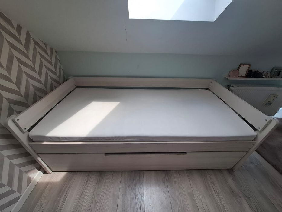 Łóżko młodzieżowe 90x200 rozkładane