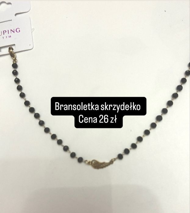 Eleganacka bransoletka nowa stal chirurgiczna