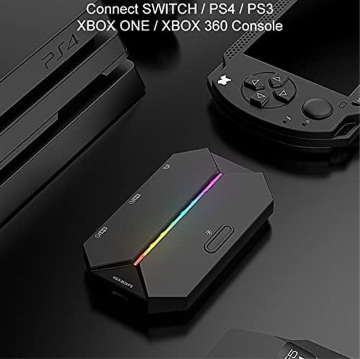 Przenośny przewodowy kontroler Adapter do Nintendo Switch PS3