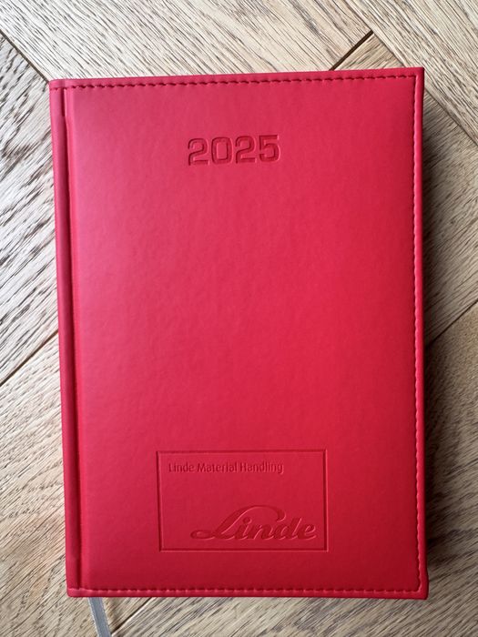 Kalendarz 2025 uklad dzień na stronie format a5