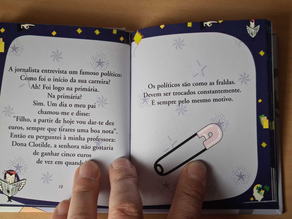 Livrinho "Piadas sobre Política"