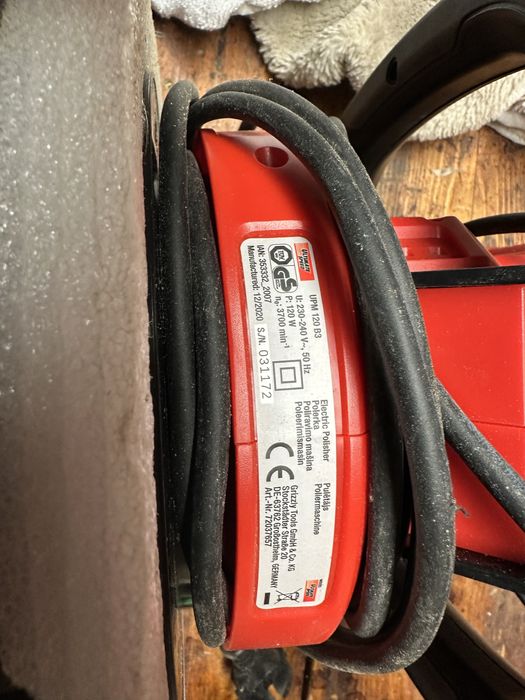 Polerka samochodowa ultimare speed upm 120 b3