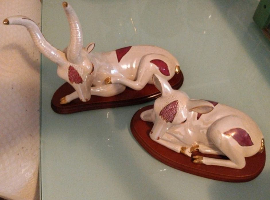 Veados decorativos