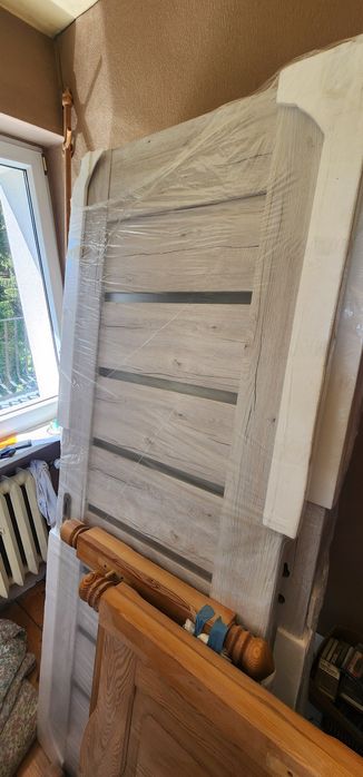 Drzwi wewnętrzne Minoris Silver i Alicia Silver plus oscieznice Nowe