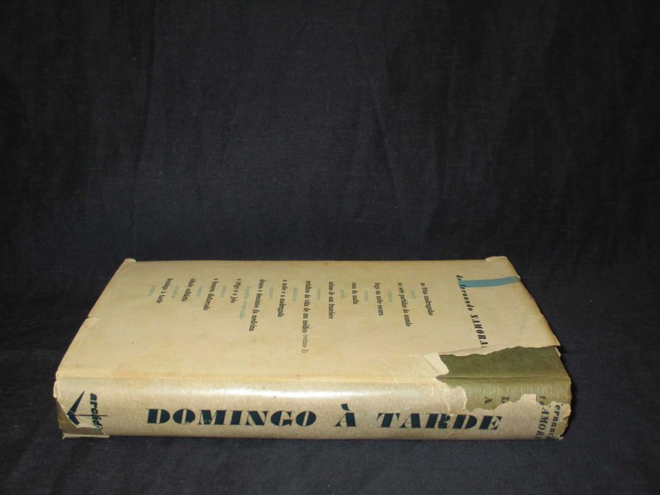 Livro Domingo à Tarde Fernando Namora Arcádia 2ª edição