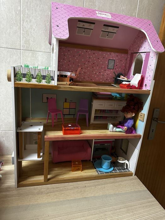 Casinha de brincar em madeira