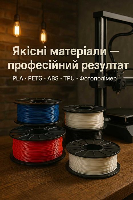 3d друк під замовлення, FDM / FFF /MSLA (LCD)