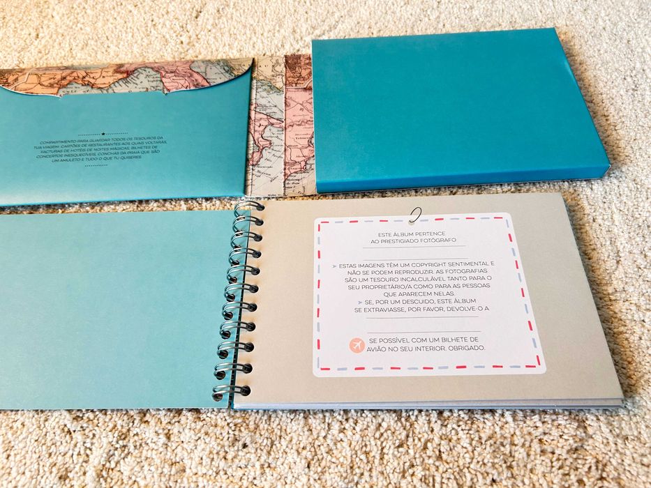 Vendo Álbum de Fotos de Viagem Mr. Wonderful