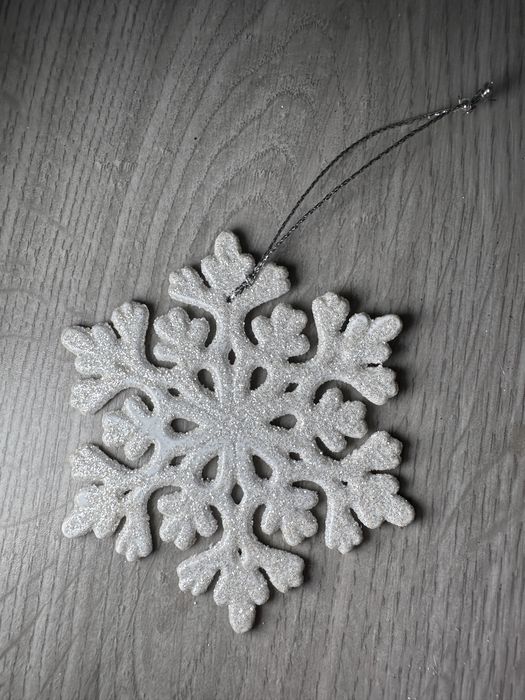 Enfeite Floco Neve Natal