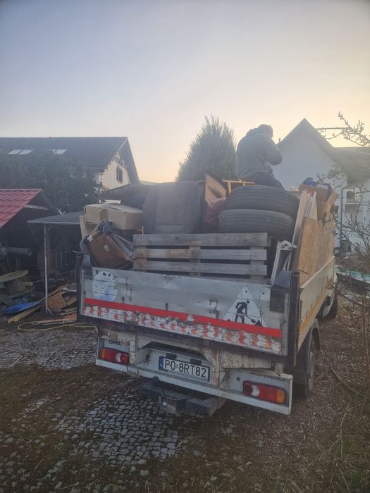 Wywóz śmieci  gruzu