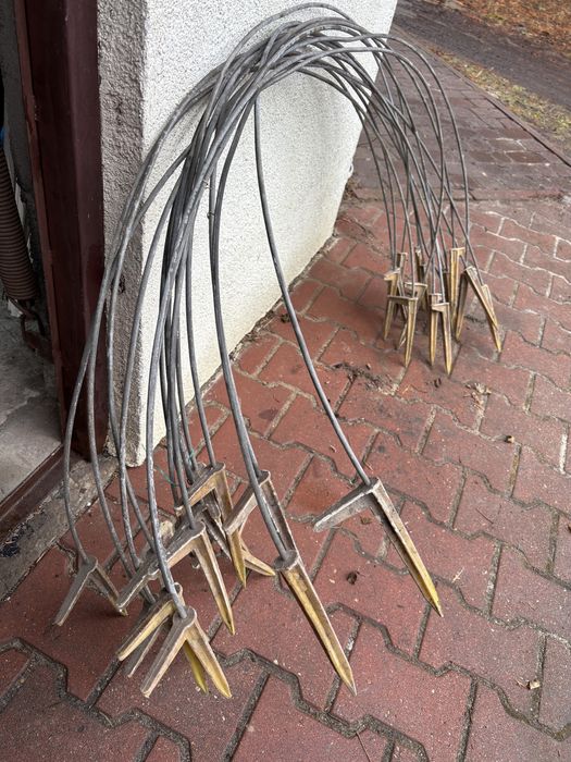 Pałąki do tunelu foliowego 16 sztuk