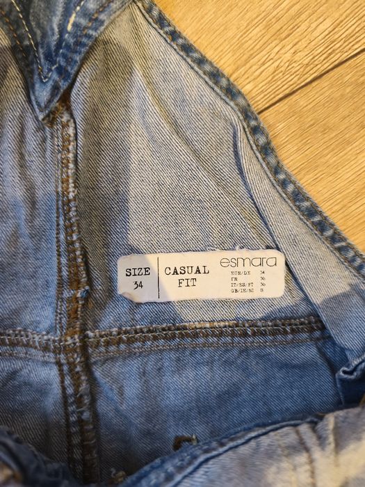 Spodenki ogrodniczki damskie spodenki jeansowe dżinsy