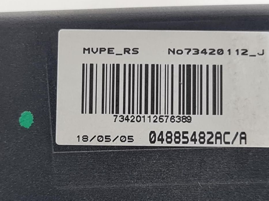 RESISTENCIA SOFAGEM JEEP GRAND CHEROKEE III 2005 -0488548ZAC