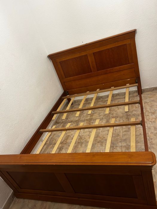 Cama de Casal Madeira Castanheira 1,90 x 1,40