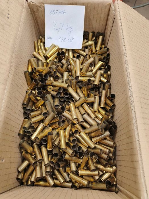 Łuski 357 magnum MIX 678szt