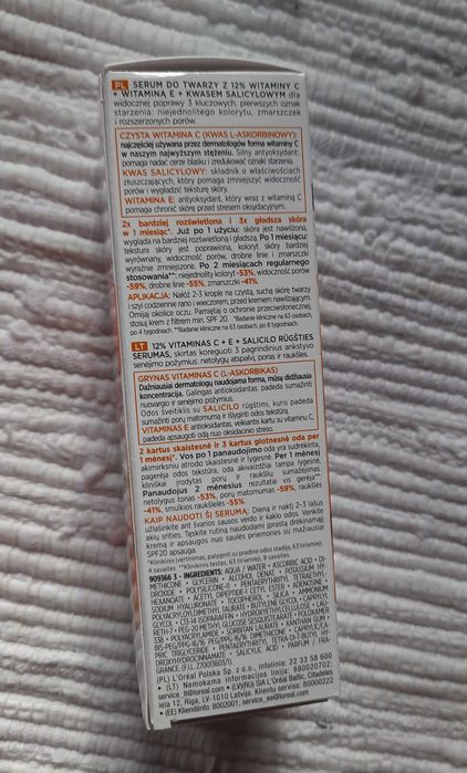 L'ORÉAL PARIS revitalift clinical serum do twarzy, 30 ml