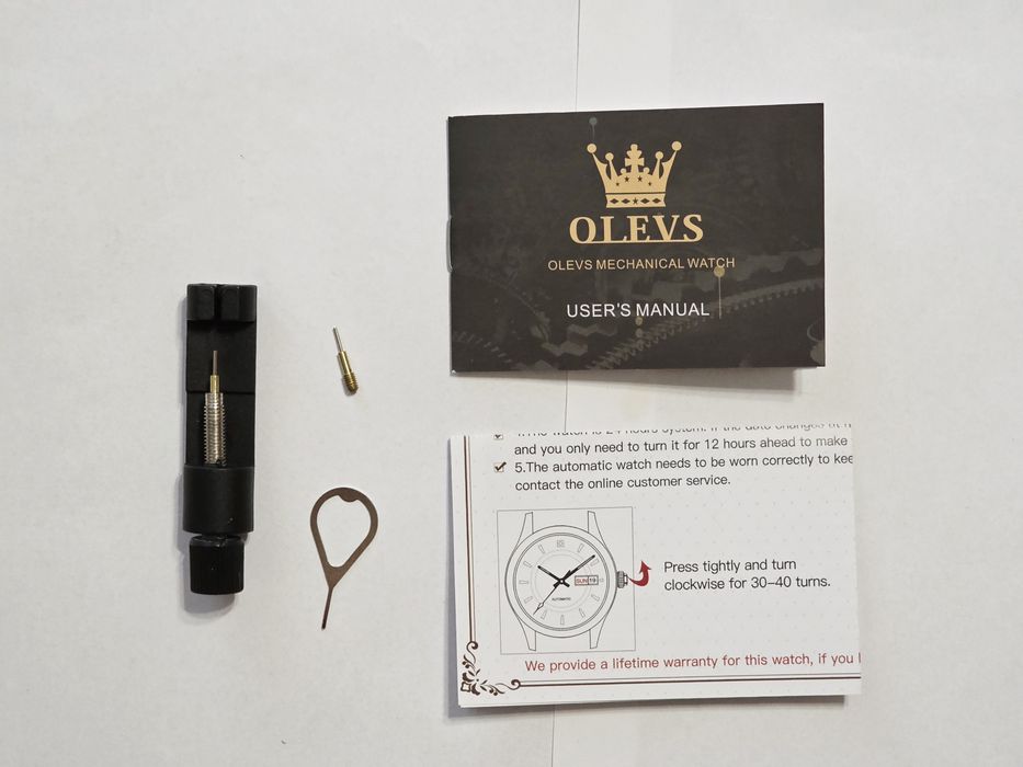 Годинник механічний з автопідзаводом OLEVS G9910