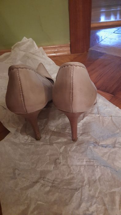 Szpilki Prima Moda r.39 włoska skóra