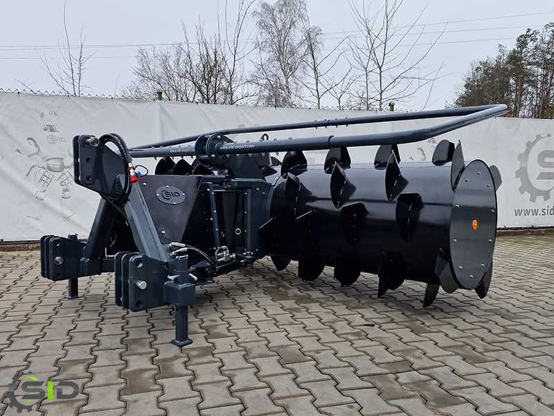 Rozgarniacz do pryzm, wał rozgarniający 2,5 m [RP1] SID