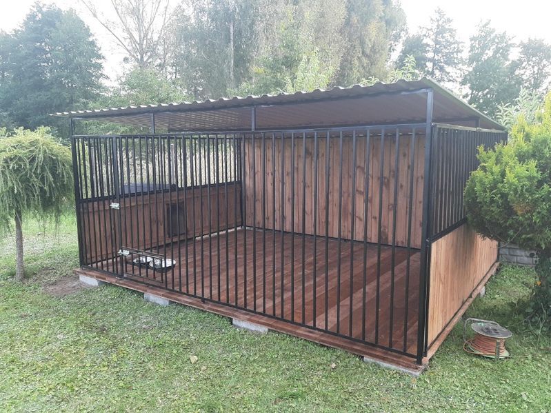 Kojec Klatka Box Zagroda Buda dla psa  2x2 3x2 i  inne Solidny Montaż