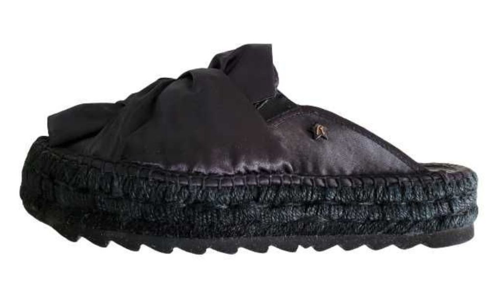 Buty klapki czarne na platformie Replay rozm. 40