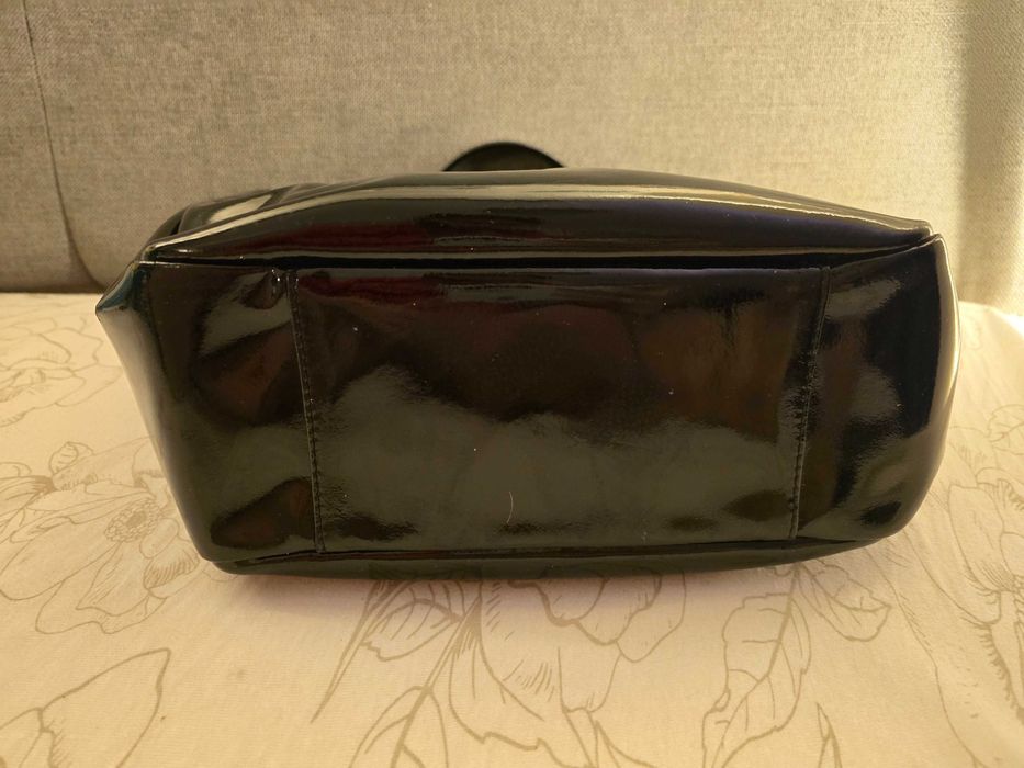 Batycki torebka shopper lakier skóra A4