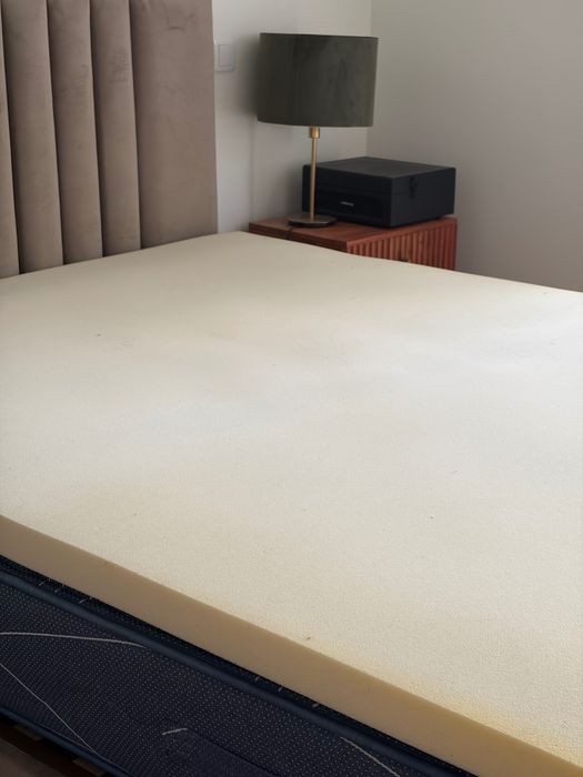 Memory foam mattress toper 160x200