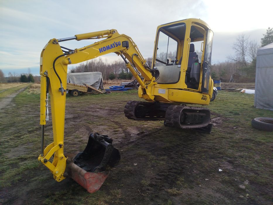 Terex tc20 minikoparka Komatsu PC20R8