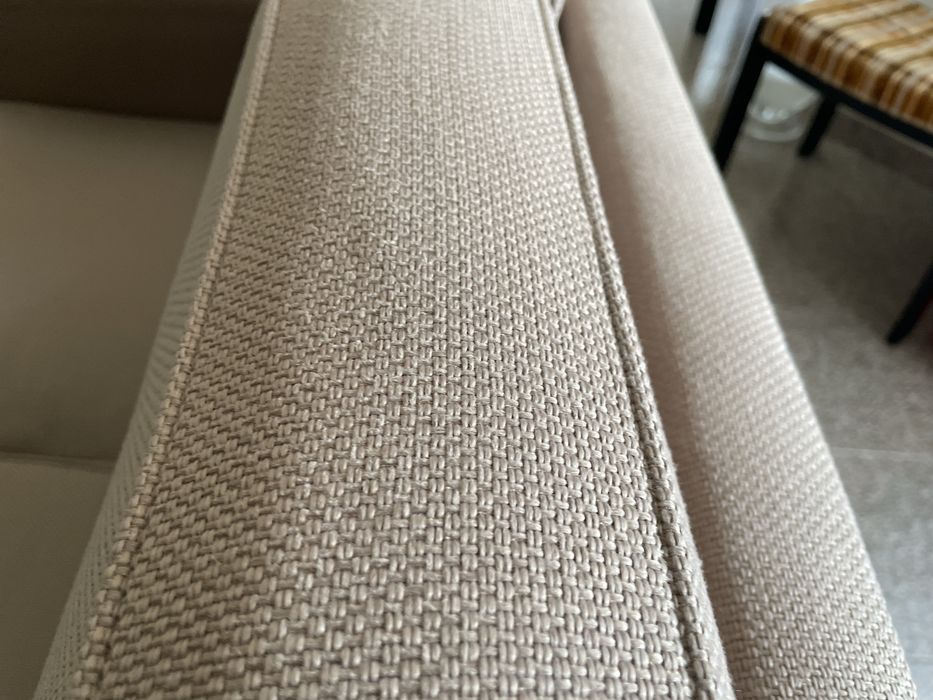Conjunto 2 sofas e puff